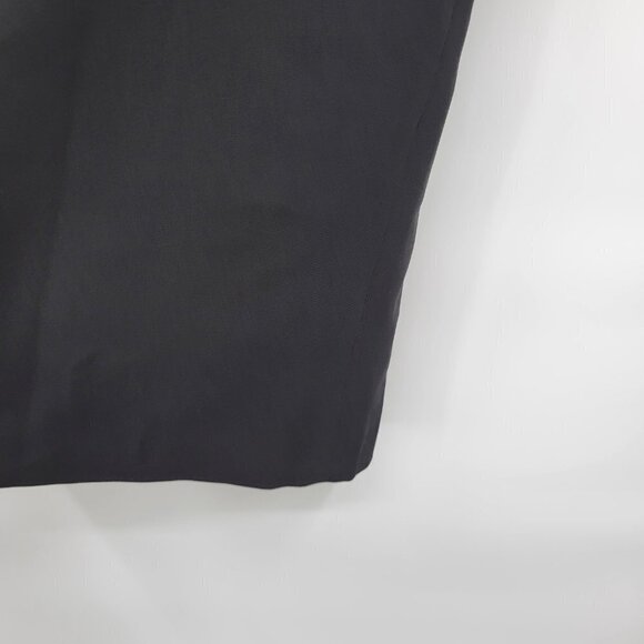 Terzoatto Women Black High Waist Straight Pencil Mini Side Slit Skirt Size XL - Picture 3 of 10